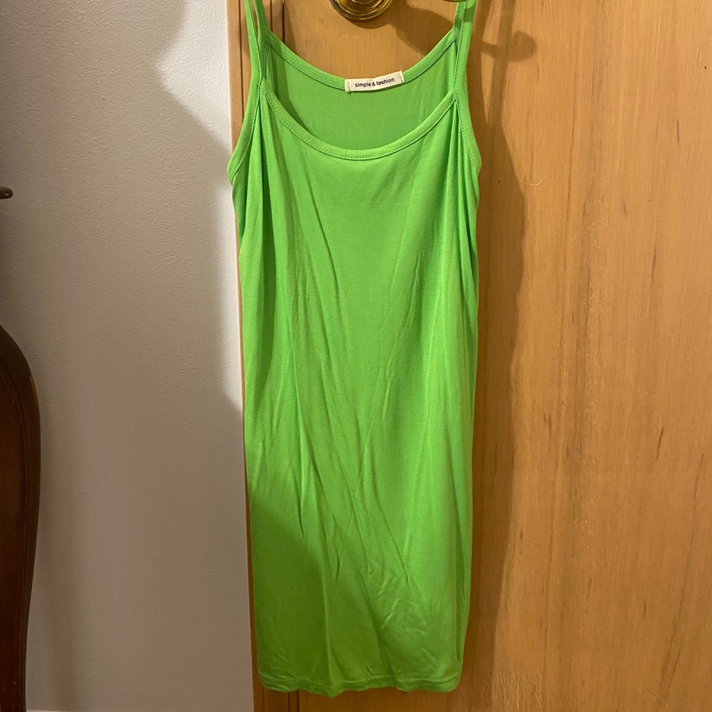 Plain casual dress